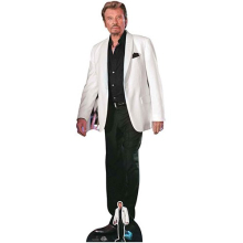 Johnny Hallyday Lifesize Cardboard Cutout 179cm