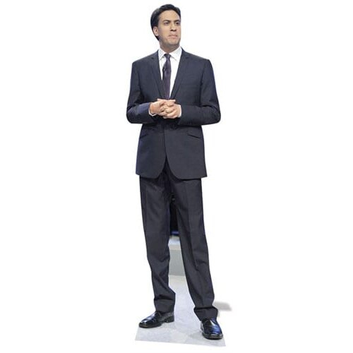 Ed Miliband Lifesize Cardboard Cutout - 180cm