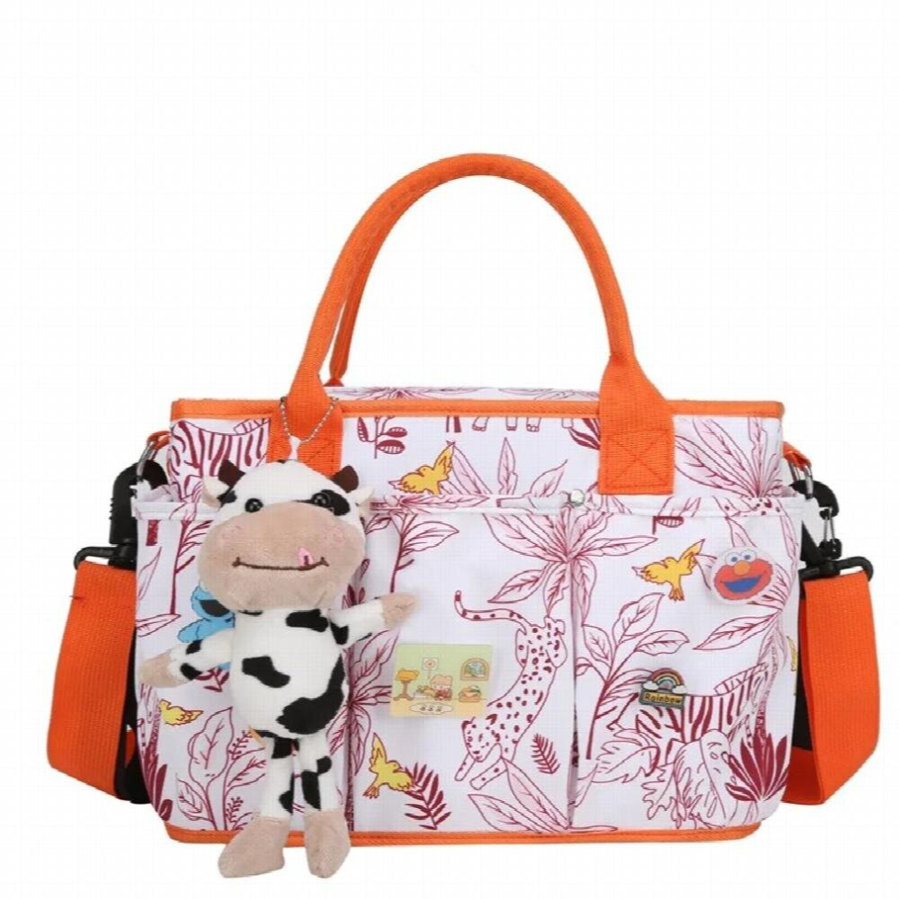 Mummy Bag Multifunctional Large Capacity Portable Mother And Baby Bag Baby Stroller Maternity Packages Multicoloured