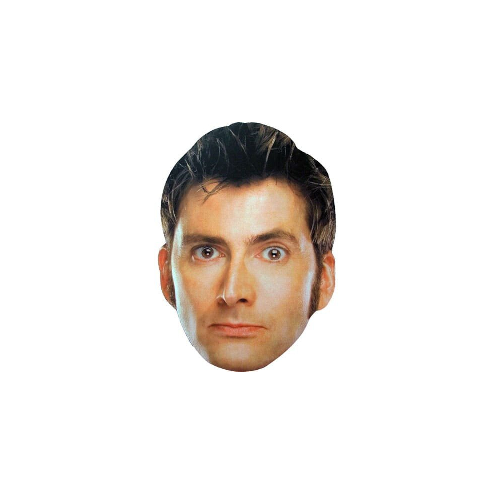 Dr Who The 10th Doctor Cardboard Face Mask