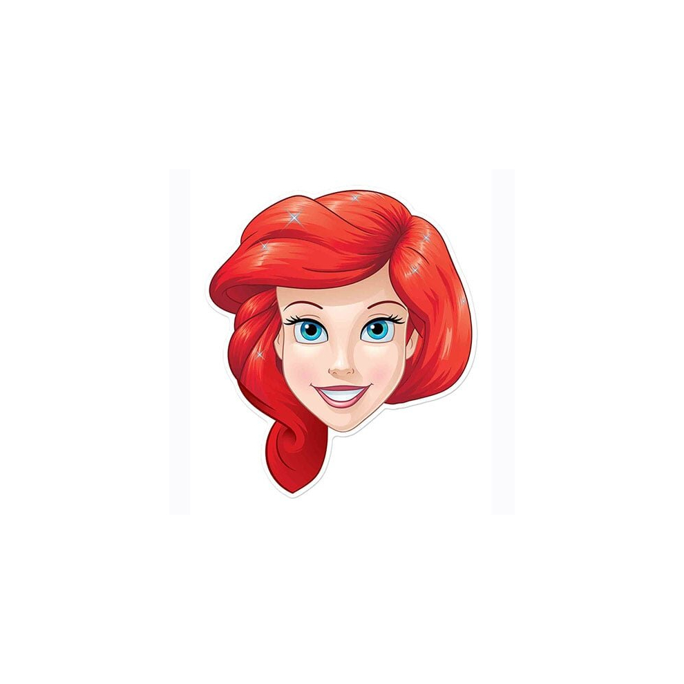 Disney The Little Mermaid Ariel Cardboard Face Mask for Children-image-OPC-PCXGHJP-NEW