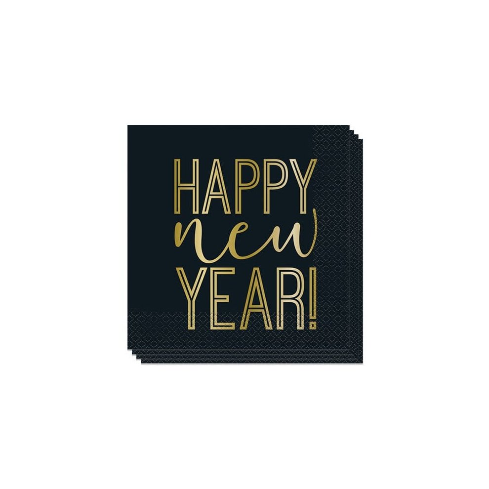 Unique Party Roaring New Year Luncheon Napkins 33Cm 2Ply - Pack Of 16