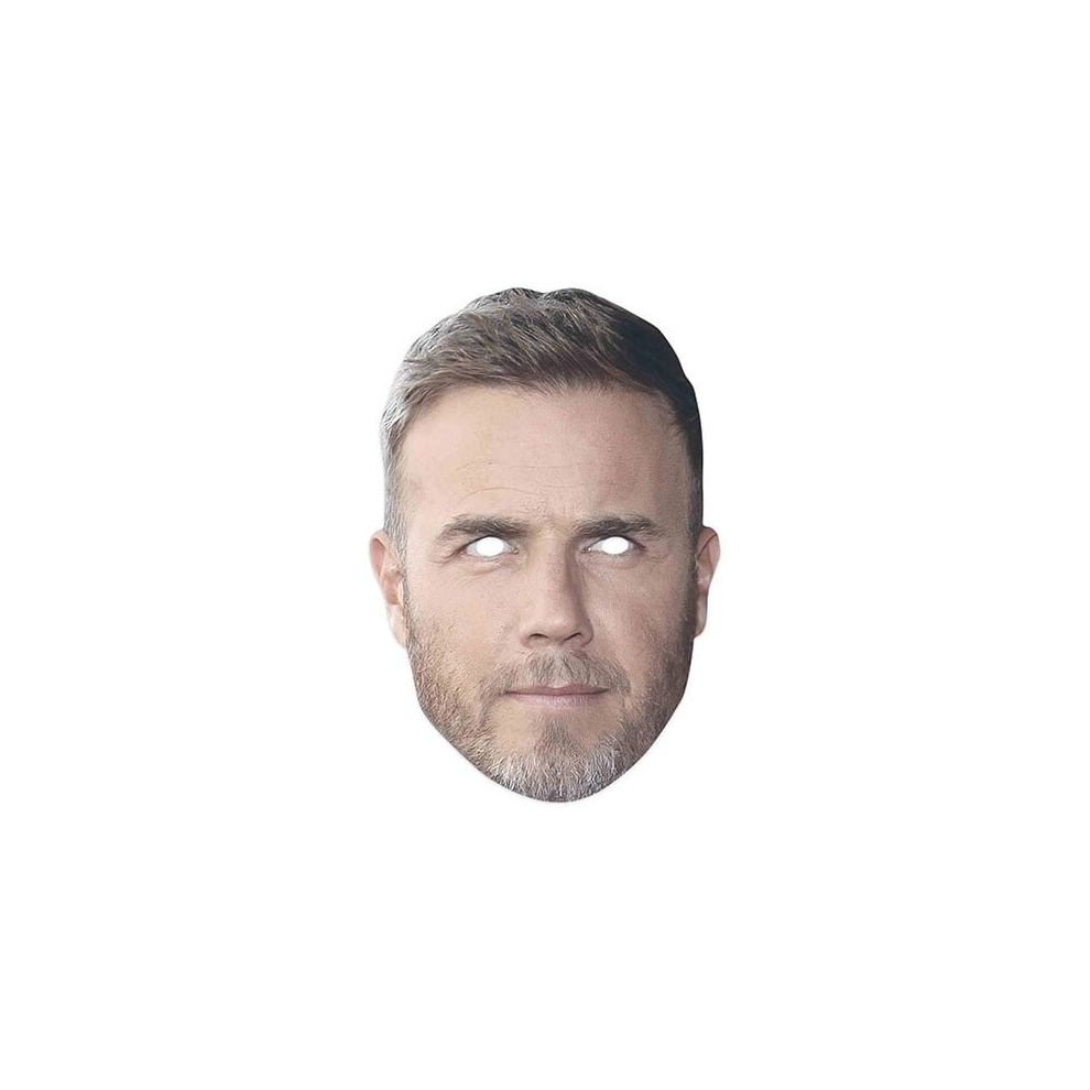 Star Cutouts Gary Barlow Face Mask Not,Specified
