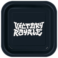 Fortnite Party Square Paper Plates 22cm - Pack of 8