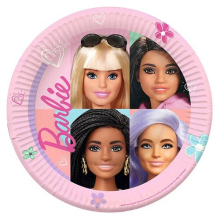 Barbie Sweet Life Round Paper Plates 23cm - Pack of 8