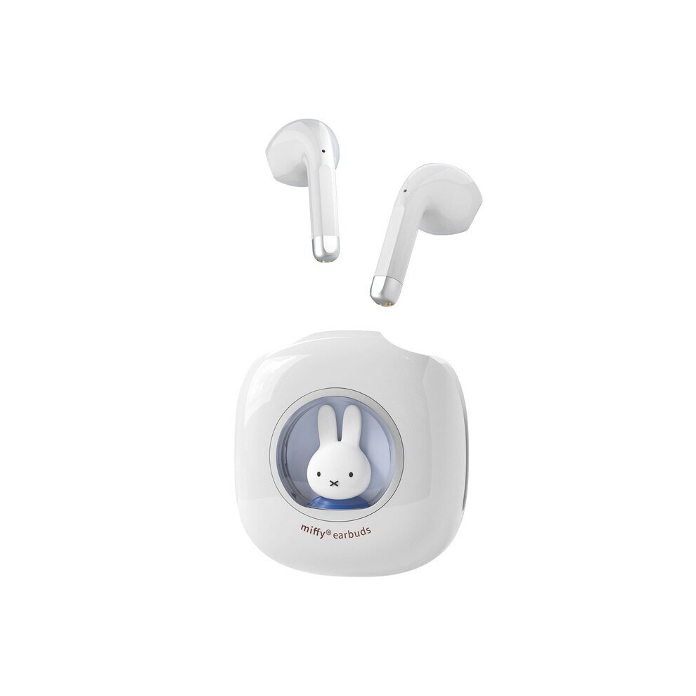 (Blue) Miffy Bluetooth Wireless EarBuds Headset TWS Bluetooth 5.3 Touch Control