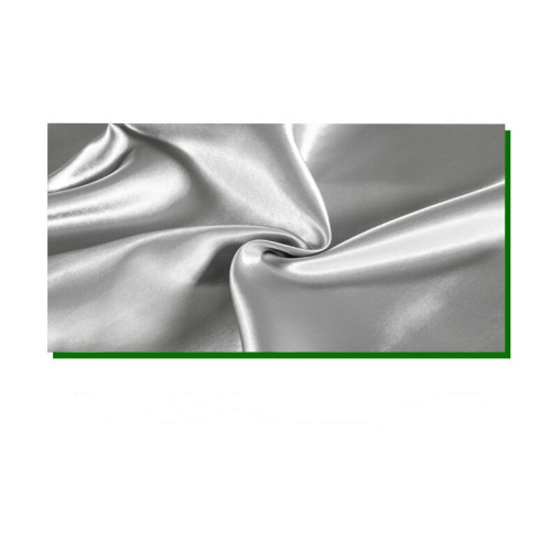 (light grey, K: 51*91cm(a pair)) Silk Pillowcase Solid Double Sided Satin 1