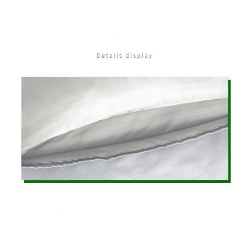 (light grey, K: 51*91cm(a pair)) Silk Pillowcase Solid Double Sided Satin 2