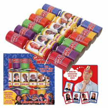 Hasbro Guess Who Game Christmas Crackers - Pack of 6