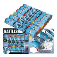 Hasbro Battleship Christmas Crackers - Pack of 6