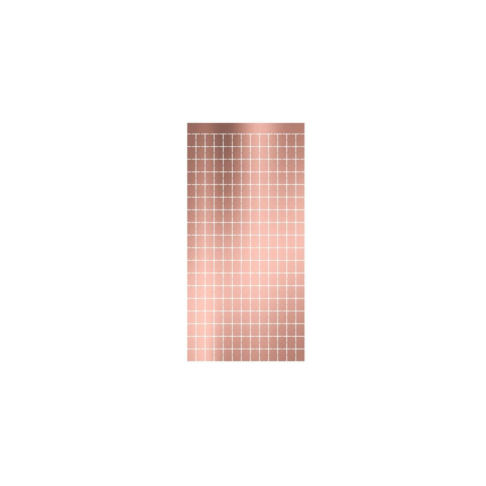 Rose Foil Sequin Curtain Backdrop Gold 5056232169539