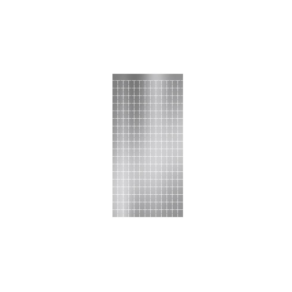 Foil Sequin Curtain Backdrop Silver 5056232169508