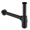 NES Home Modern Basin Sink Bottle Trap Waste Basin Sink Pipe Matte Black 2