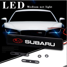 Illuminated Star LED Light Front Grille Badge Emblem Decal for SUBARU