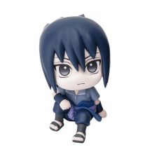 (Uchiha Sasuke) 9cm Naruto Anime Figure Uzumaki Naruto Kakashi Uchiha Sasuke Itachi Cute Toys Q Figurals Action Figurine Model