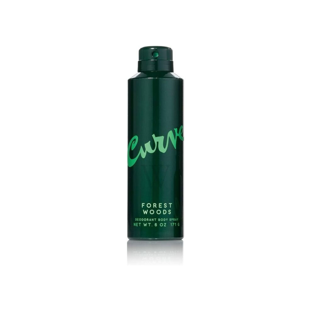 D   odorant en spray parfum    Curve pour homme, parfum d   contract    jour ou nuit, parfum for   t bois   e, 177 ml