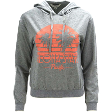 (Grey Marl, XS) BRAVE SOUL Womens Pullover Hoodie Sweat