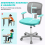 Costway Children's Computer Desk Chair Study Chairs Kid's Office Task Chair 4