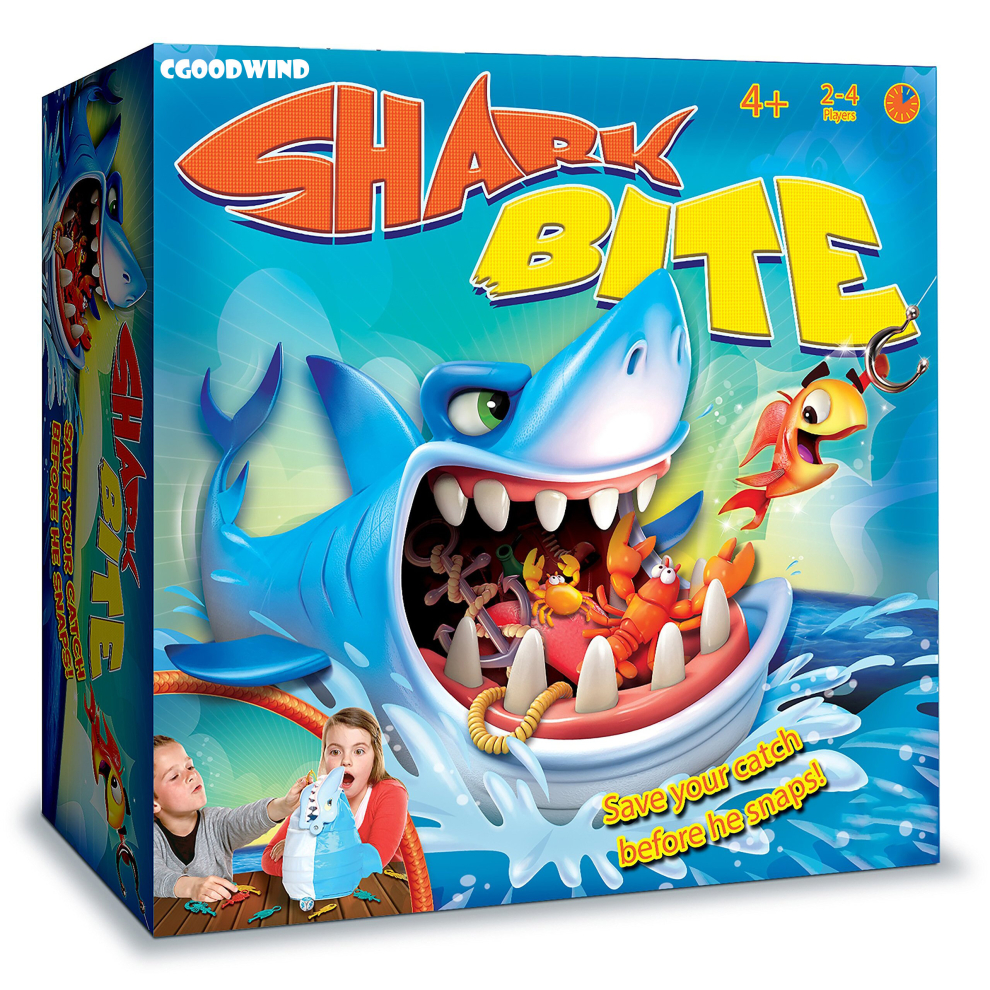 Shark Bite Board Game Sharks Trap Family Interactive Desktop Party Toy Xmas Gift