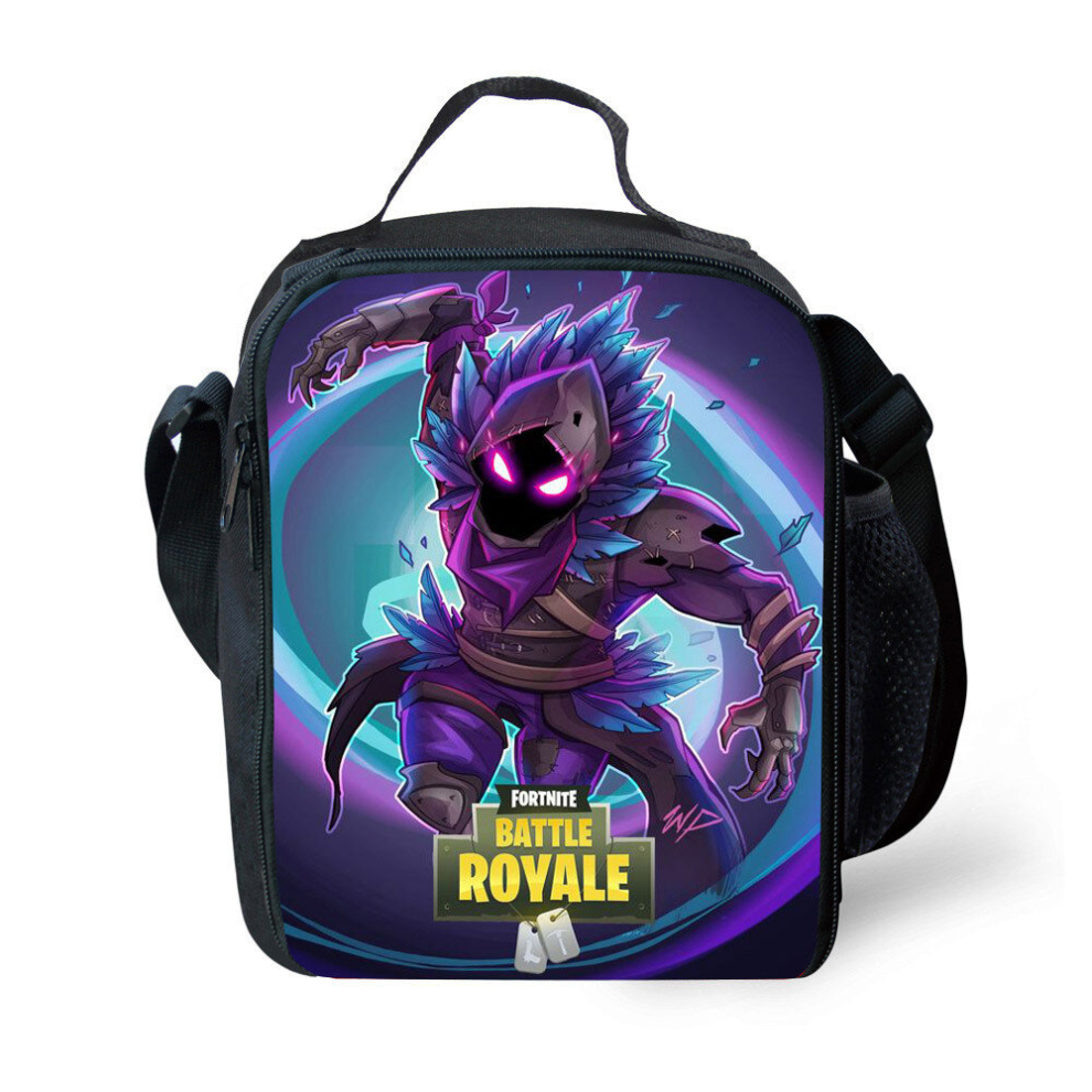 (F) Picnic Bag Fortnite Insulated Lunch Box Bag