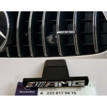 Front Vertical Strip General Grill Decal Emblem Badge for Mercedes Benz AMG