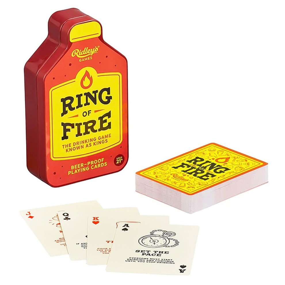 Ridley Ring Of Fire Card Game Kings Drinking Family Board Adults Fun Party Night