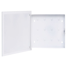 vidaXL Key Box with Magnetic Board White key Storage Cabinet Organisation