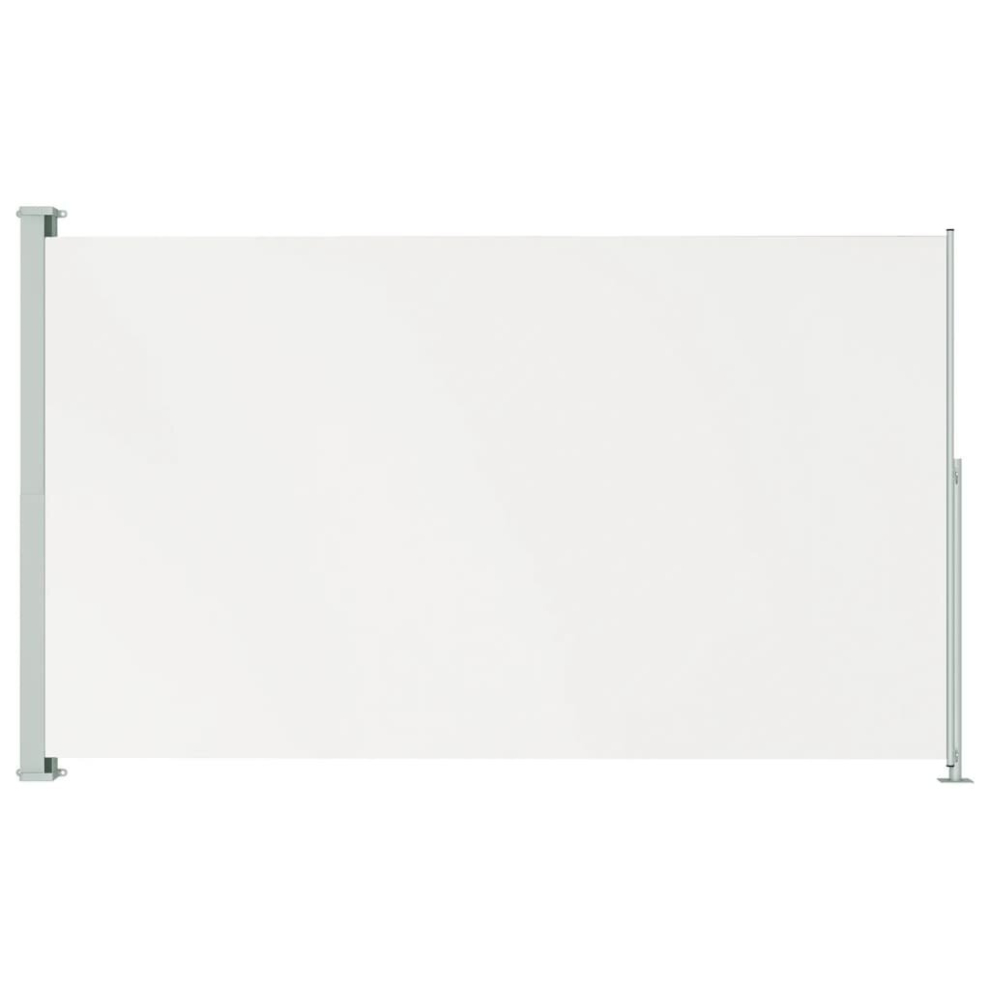 Vidaxl Patio Retractable Side Awning 180X300 Cm Cream Privacy Screen Sunshade