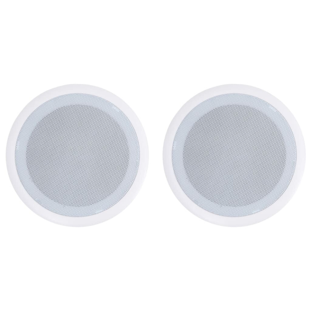 vidaXL Built-in Wall and Ceiling Speakers Wall Shower Speakers 2 pcs 80 W