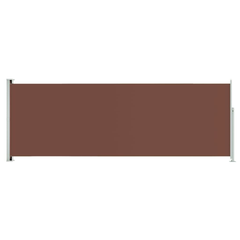 (brown, 220 x 600 cm) vidaXL Retractable Side Awning Garden Privacy Screen Multi Colours Multi Sizes