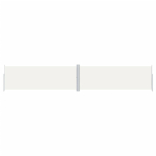 (cream, 180 x 1000 cm) vidaXL Retractable Side Awning Balcony Windscreen Patio Sun Protection Screen
