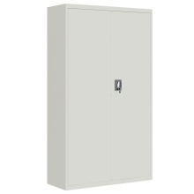 vidaXL File Cabinet Locking Storage Cabinet Filing Cabinet Light Grey Steel