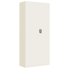 (white, 90 x 40 x 200 cm) vidaXL Office Cabinet Steel Filing Storage File Cabinet Cupboard Under Desk