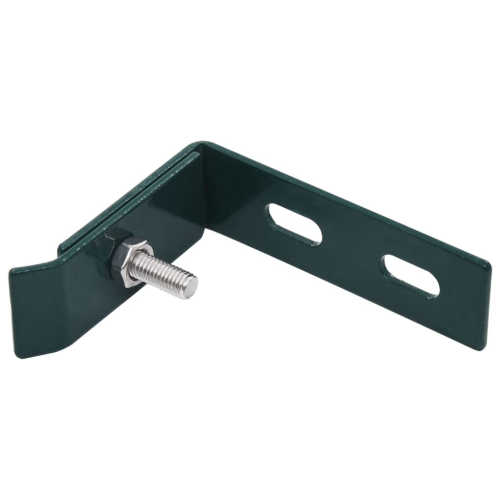 VidaXL vidaXL Wall Corner Connector 10 Sets Green Elbow Fence Accessory Connection 1