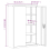 VidaXL vidaXL Aktenschrank 9040140 cm Stahl Grau 4