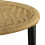VidaXL vidaXL Round Coffee Table Set Side Table Sofa Couch Table 2 Piece Natural Jute 8