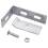 vidaXL Wall Corner Connector 10 Sets Silver Elbow Fence Accessory Connection 3