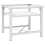VidaXL vidaXL Washing Machine Pedestal Washing Machine Stand with Pull-Out Shelf White 11
