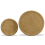 VidaXL vidaXL Round Coffee Table Set Side Table Sofa Couch Table 2 Piece Natural Jute 7