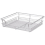 VidaXL vidaXL 2x Pull-Out Wire Baskets Silver 600mm Kitchen Utensil Holder Rack Unit 3