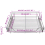 VidaXL vidaXL 2x Pull-Out Wire Baskets Silver 600mm Kitchen Utensil Holder Rack Unit 8