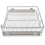 VidaXL 2 pcs Pull-Out Wire Baskets Kitchen Base Larder Units Storage Organiser 800 mm 6