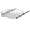 VidaXL vidaXL 2x Pull-Out Wire Baskets Silver 600mm Kitchen Utensil Holder Rack Unit 6