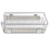VidaXL 2 pcs Pull-Out Wire Baskets Kitchen Base Larder Units Storage Organiser 400 mm 5