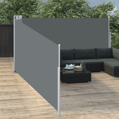 vidaXL rullemarkise antracit 140 x 1000 cm 2