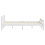 VidaXL vidaXL Solid Wood Pine Bed Frame White 200x200 cm Wooden Bedstead Bed Base 7