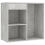 VidaXL vidaXL LED Dressing Table with 2 Cabinets Concrete Grey Engineered Wood LED 6