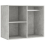 VidaXL vidaXL LED Dressing Table with 2 Cabinets Concrete Grey Engineered Wood LED 7