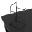 VidaXL vidaXL Gaming Desk with ZZ Shape Legs Black Home Office Computer Desk PC Table 8