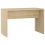 VidaXL vidaXL Dressing Table Set with LED Sonoma Oak Engineered Wood Makeup Table 9